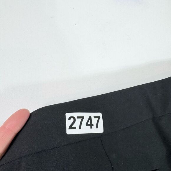 Tahari Dress pants Women 12 Black Straight Boot Cut New Career Formal New - Picture 10 of 12